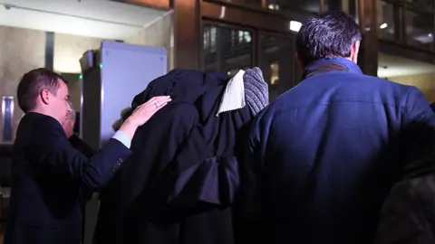 Getty Images Suleiman Kerimov outside the appeal court of Aix-en-Provence, France, 2017