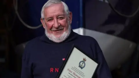 Ceri Oakes/Whitby RNLI Former coxswain Pete Thomson