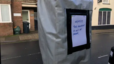 LDRS Broken parking machine