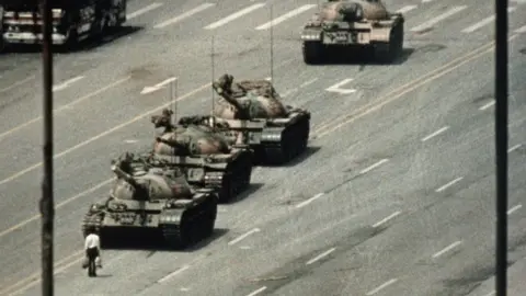 Getty Images "Tank Man" in Beijing
