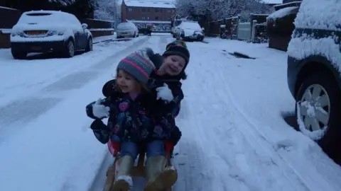 Snow in Northenden