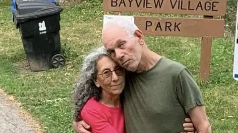 Judi Weinstein Haggai and her husband Gadi Haggai