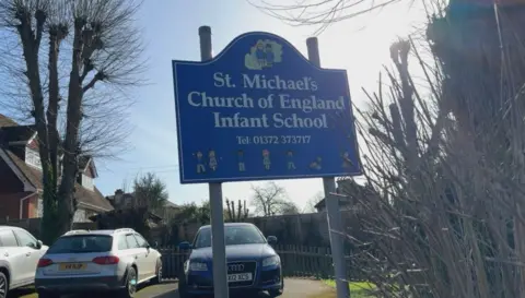 A meeting over the school closure will be held on Friday at 13:00 GMT