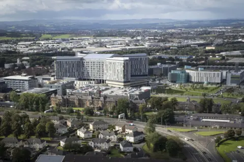 PA Media the Queen Elizabeth University Hospital (QEUH) campus in Glasgow