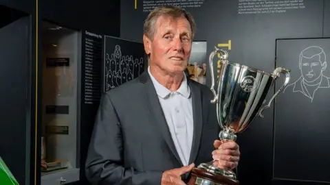 Borussia Dortmund Sigfried Held was playing for Borussia Dortmund when the side beat Liverpool in the final of the UEFA Cup Winners Cup in 1966