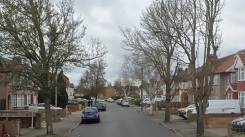 Google Bourne Avenue in Hayes