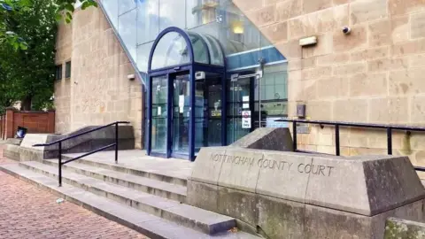 Nottinghamshire Police The exterior of Nottingham Crown Court