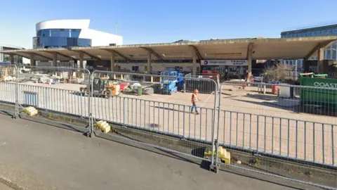 Google Former bus station