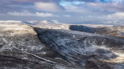 Richard Allen  Pen Y Fan in the snow