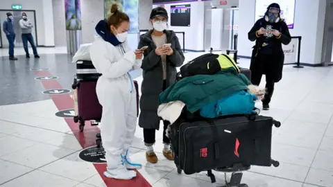Getty Images airport arrivals