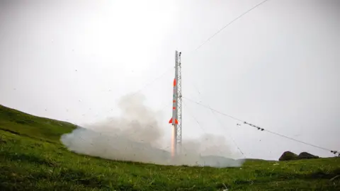 Skyrora Rocket launch