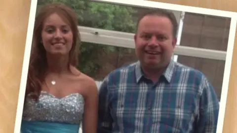 Family handout Shaun Brady with Tasha