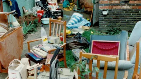 Betty Adams Betty Adams' flood-damaged belongings