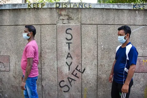 Getty Images Coronavirus in India