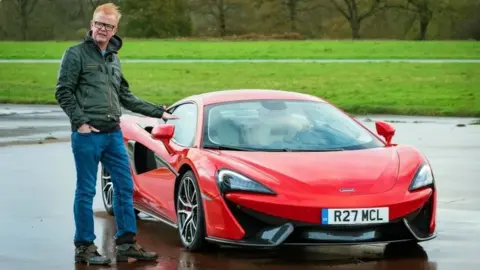 Chris Evans and the McLaren 570S