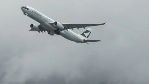 AFP Cathay Pacific aircraft