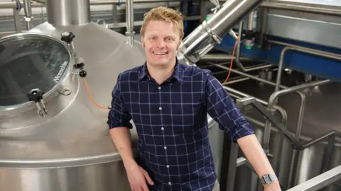 Saltaire Brewery Ewen Gordon, Managing Director at Saltaire Brewery