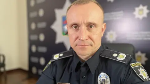 BBC Kyiv regional police chief, Andrii Niebytov