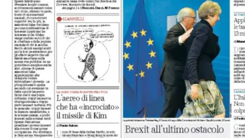 Corriere della Sera Corriere della sera Brexit article