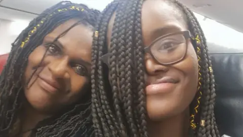 Teenage Cancer Trust Crystal and her mum in October 2019