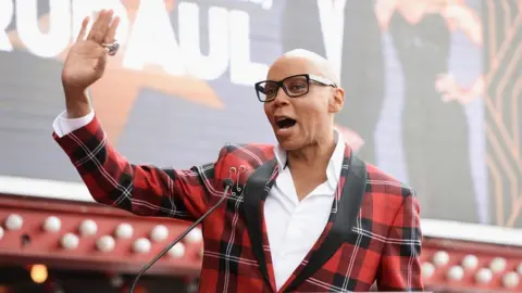 Getty Images RuPaul thanks his fans