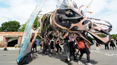 Wayne Perry The Hatchling puppet