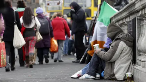 Reuters Homeless man in Dublin