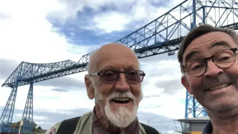 Derek Adams Derek at Tees Transporter bridge