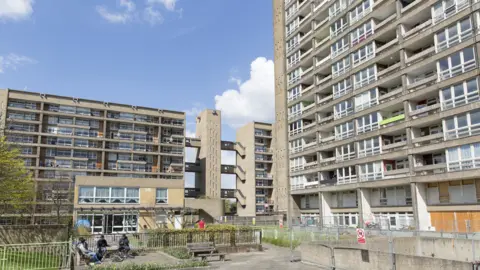 Getty Images A council estate in London, the UK