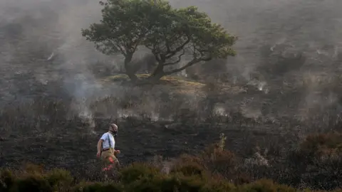 PA Saddleworth Moor fire