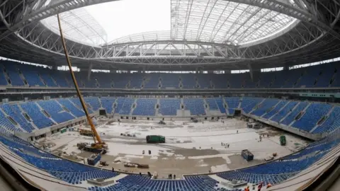 Getty Images Krestovsky Stadium in Saint Petersburg