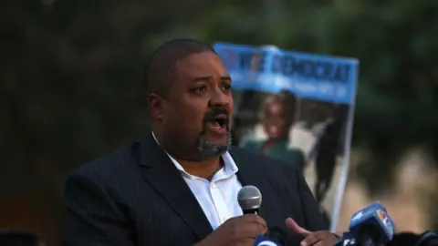 Getty Images Democratic district attorney of New York Alvin Bragg