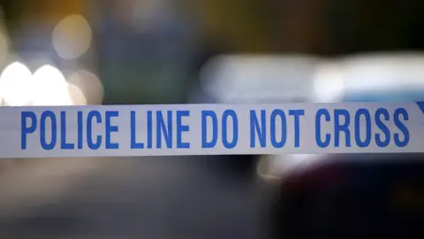 Peter Byrne Police tape