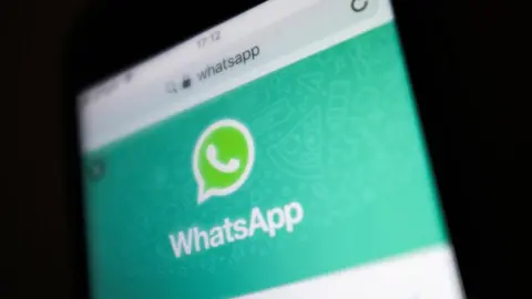 Getty Images WhatsApp logo