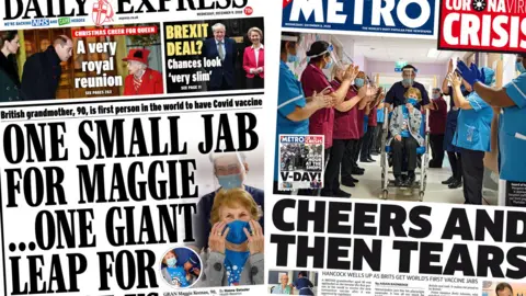 Daily Express Metro Wed 9 December