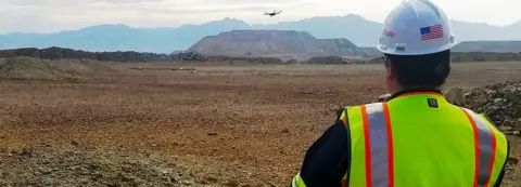 Rio Tinto A Rio Tinto drone pilot