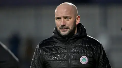 Cliftonville manager Paddy McLaughlin