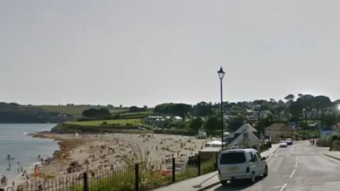 Google Castle beach, Falmouth