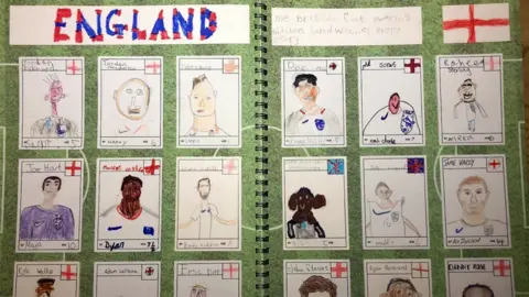 Flax Bourton Primary School The England squad