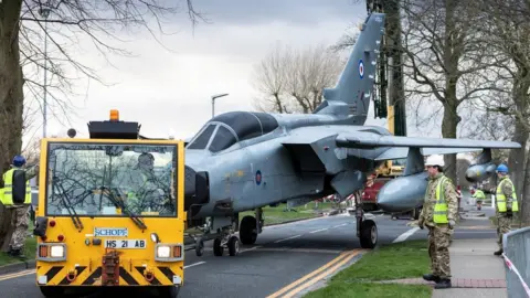 RAF Marham Tornado GR1 Gate Guardian