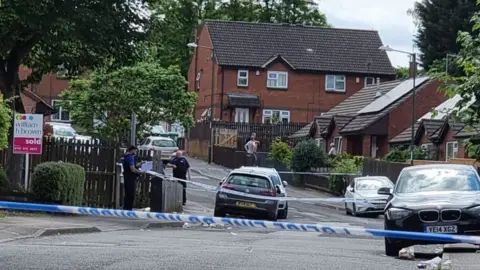 AFP Cordoned area on 13 June