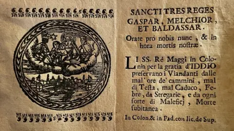 Tatton Park Santini card from frame of The Portrait of a Tyrolese Lady by Rosalba Carriera