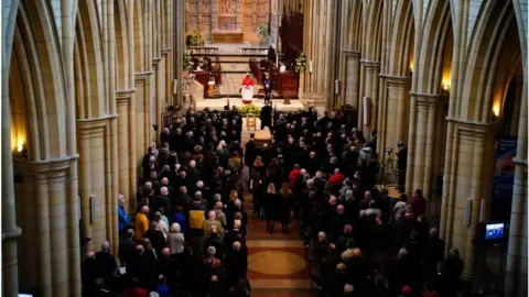 PA Media Funeral of Jethro