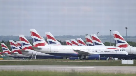 PA Media Grounded planes