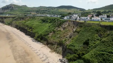 Cliff erosion