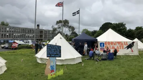 BBC Climate camp