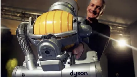 Getty Images Dyson with vacuum