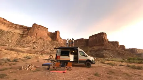 Netflix Hosts of Netflix's The World's Most Amazing Vacation Rentals, Jo Franco, Luis Ortiz and Megan Batoon