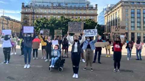 Megan Douglas Protest