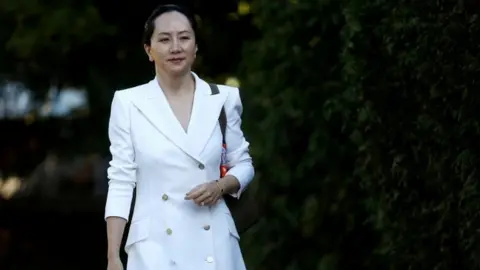 Reuters Meng Wanzhou leaves her home to appear in British Columbia supreme court for a hearing, in Vancouver, British Columbia